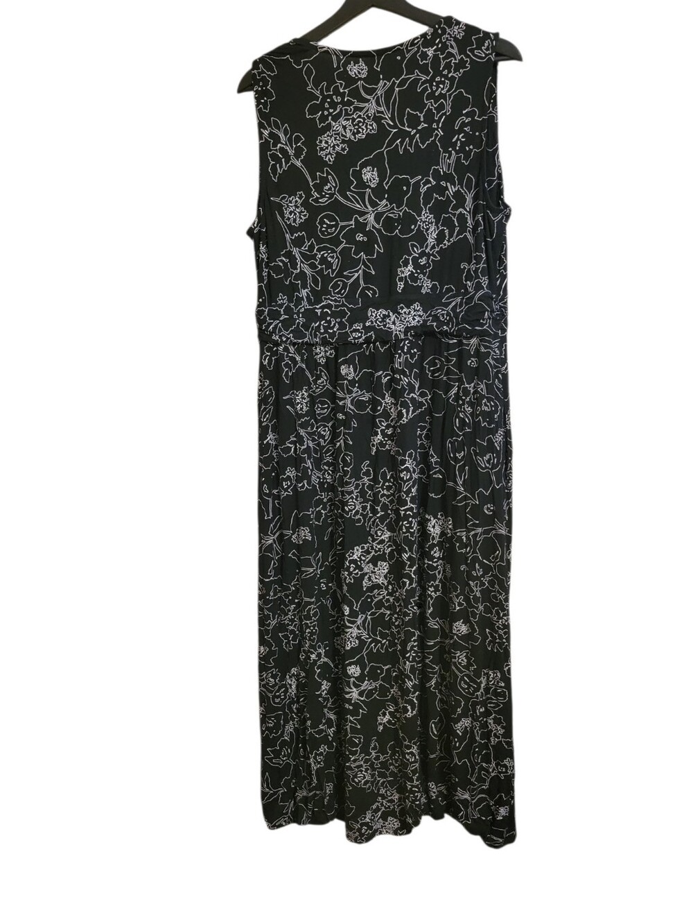 Soma Black Floral Maxi Dress - Picture 5 of 7
